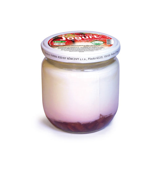 Farmářský jogurt s jahodami 320g