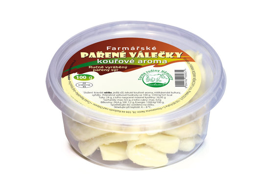 Pařené válečky kouřové aroma 100g